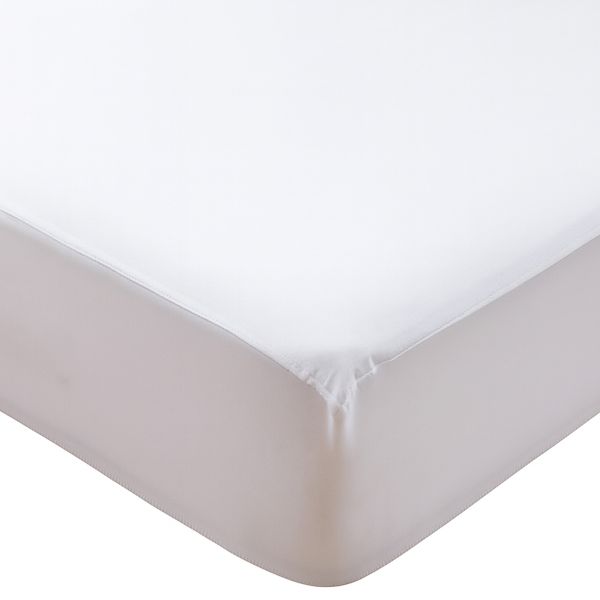 Protège matelas imperméable 160x200 cm Polyester Blanc