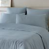 Parure de lit 220x240 cm Bambou - Coton Ardoise