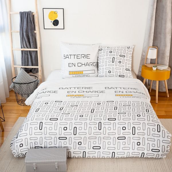 Parure de lit 220x240 cm Microfibre Loading