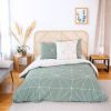Parure de lit Reversible 240x260 cm Coton Bio Milo