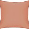Taie d’oreiller 50x70 cm Coton - Lyocell Terracotta