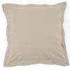 Taie d’oreiller 63x63 cm Percale de Coton Lin