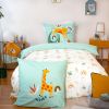 Parure de lit enfant 140x200 cm Coton Poumba