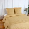 Parure de lit 240x260 cm Microfibre Blond