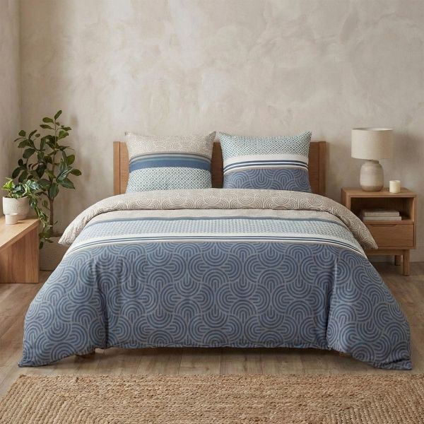 Parure de lit 220x240 cm Coton Jade