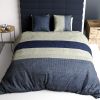 Parure de lit 240x260 cm Coton Nina