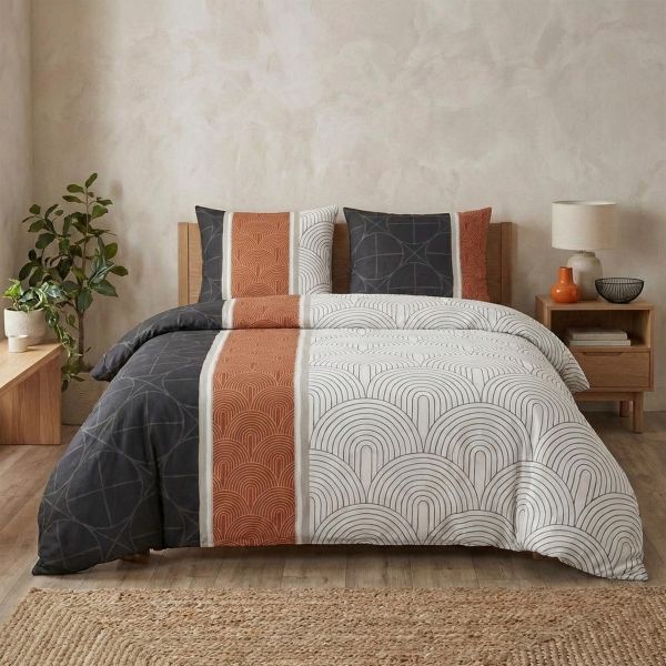 Parure de lit 240x260 cm Coton Mila