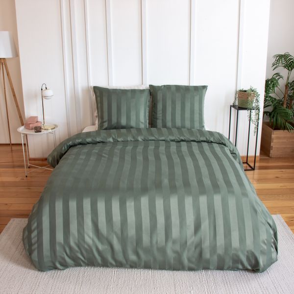 Parure de lit 220x240 cm Microfibre Lichen