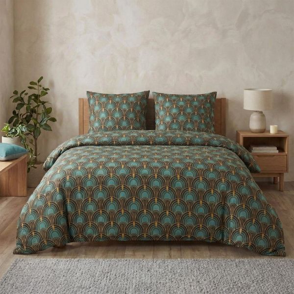 Parure de lit 220x240 cm Coton Alya