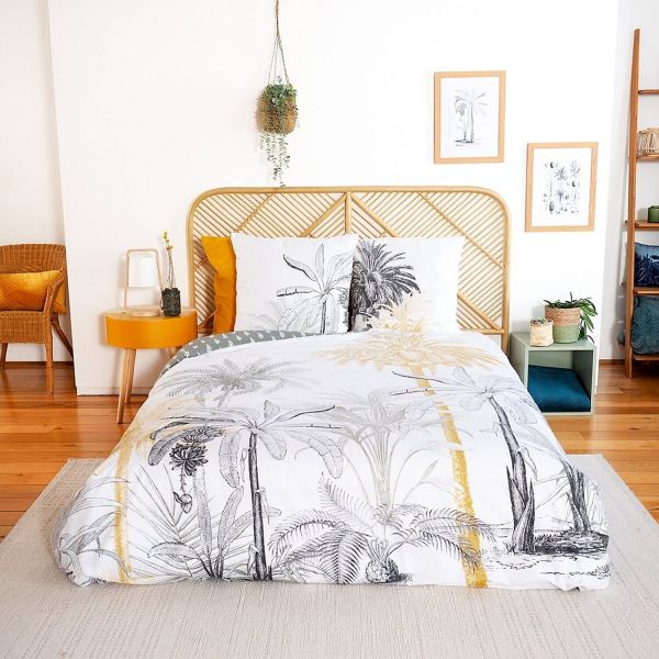Parure de lit 220x240 cm Coton Soli