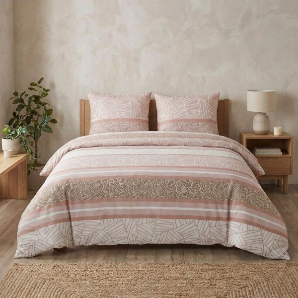 Parure de lit 220x240 cm Coton Inès