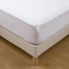 Protège matelas 180x200 cm Polyester Quilte Blanc