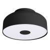Plafonniers Acier Noir E27 4 Omiq