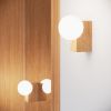 Plafonniers Bois Naturel G9 2 Bulbo