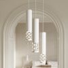 Suspensions Acier Blanc GU10 1 Liro