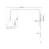 Appliques murales Acier Jaune E14 1 Nox