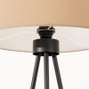 Lampadaire Tissu Taupe E27 1 Nevia