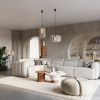 Lampadaire Feutre Beige E27 1 Mula