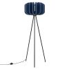 Lampadaire Feutre Bleu E27 1 Mula