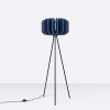 Lampadaire Feutre Bleu E27 1 Mula