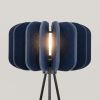 Lampadaire Feutre Bleu E27 1 Mula