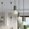 Suspensions Acier Beige E14 1 Estria