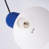 Suspensions Acier Blanc E14 3 Estria