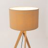 Lampadaire Tissu Taupe E27 1 Natt