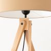 Lampadaire Tissu Taupe E27 1 Natt