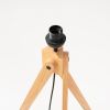 Lampadaire Tissu Taupe E27 1 Natt