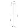 Suspensions Acier Bordeaux G9 2 PASTELO
