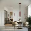 Suspensions Acier Bordeaux G9 3 PASTELO