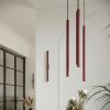 Appliques murales Acier Bordeaux G9 2 PASTELO