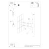 Appliques murales Acier Sauge G9 2 PASTELO
