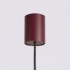 Lustres Aluminium Bordeaux Gx53 4 AURA
