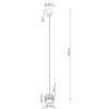 Suspensions Aluminium Blanc Gx53 1 AURA
