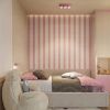Plafonniers Aluminium Rose Gx53 3 AURA