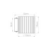 Appliques murales Aluminium Jaune G9 1 AURA