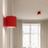 Plafonniers Aluminium Rouge Gx53 2 AURA