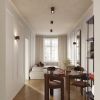 Appliques murales Aluminium Marron G9 1 AURA