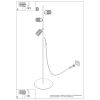 Lampadaire Aluminium Doré GU10 3 KARBON