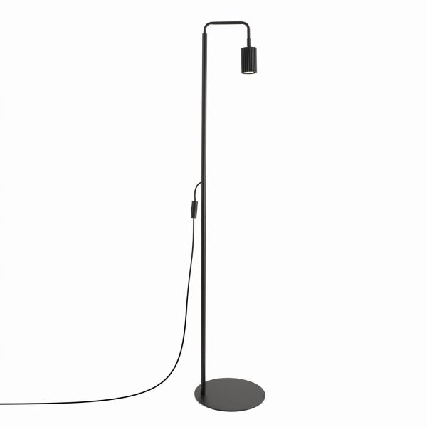 Lampadaire Aluminium Noir GU10 1 KARBON