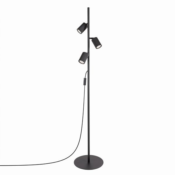 Lampadaire Aluminium Noir GU10 3 KARBON