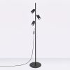 Lampadaire Aluminium Noir GU10 3 KARBON