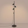 Lampadaire Aluminium Noir GU10 3 KARBON