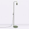 Lampadaire Aluminium Vert Olive GU10 1 KARBON