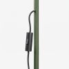 Lampadaire Aluminium Vert Olive GU10 1 KARBON