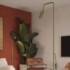 Lampadaire Aluminium Vert Olive GU10 1 KARBON