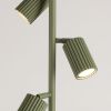 Lampadaire Aluminium Vert Olive GU10 3 KARBON