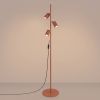 Lampadaire Aluminium Ocre Rouge GU10 3 KARBON